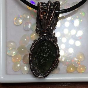 Moldavite Pendant